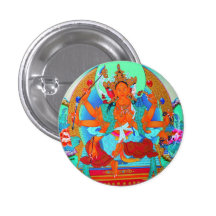 Cool oriental tibetan thangka Marici tattoo Pin