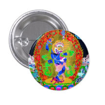 Cool oriental tibetan thangka Simhavaktra Dakini Pin