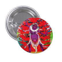 Cool oriental tibetan thangka tattoo Ekajati art Pin
