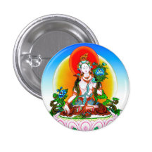 Cool oriental tibetan thangka White Tara tattoo Pin