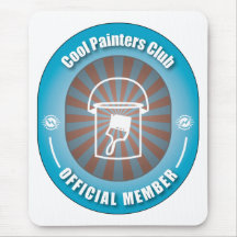 Cool Painters Club Mouse Pads