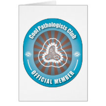 Cool Pathologists Club Card
