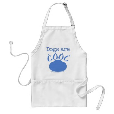 Cool Paw Print Apron by creationhrt