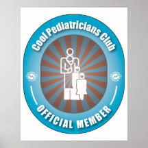Cool Pediatricians Club Posters