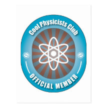 Cool Physicists Club Postcards