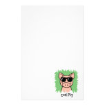 Cool Pig Custom Stationery