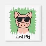 Cool Pig Refrigerator Magnets
