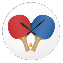 Cool Ping Pong Clock wall clocks
