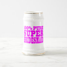 Cool Pink Gifts 4 Bridesmaids : Super Bridesmaid Coffee Mug