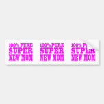 Cool Pink Gifts 4 New Moms : Super New Mom Bumper Stickers