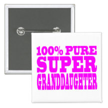 Cool Pink Granddaughters Super Granddaughter