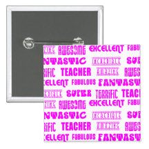 Cool Pink Modern Design 4 Teachers  Positive Words