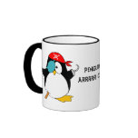 Cool Pirate Penguin Coffee Mug