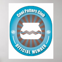 Cool Potters Club Poster