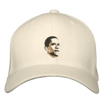 Cool President Obama Pop Art Gold Cap Embroidered Baseball Cap