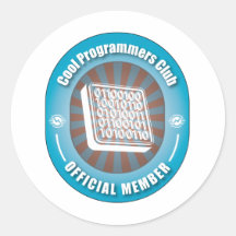 Cool Programmers Club Sticker
