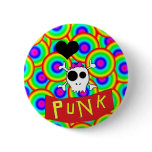 Cool Punk Button for rock chicks