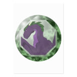 Cool Purple And Green Dragon Gem