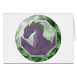 Cool Purple And Green Dragon Gem