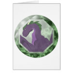 Cool Purple And Green Dragon Gem