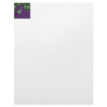 Cool Purple And Green Dragon Custom Letterhead