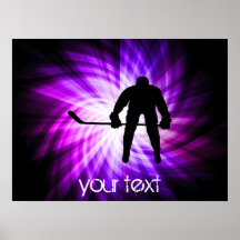 Cool Purple Hockey