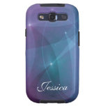 Cool Purple Personalized Samsung Galaxy S Case