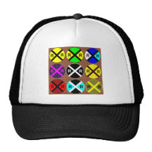 Cool Railroad Crossing Sign Trucker Hats