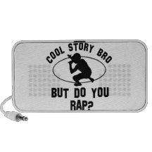 cool rap designs notebook speaker