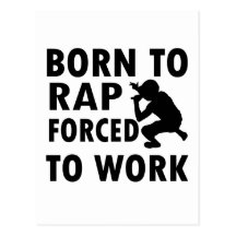 Cool Rap Designs Post Cards