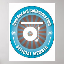 Cool Record Collectors Club Poster