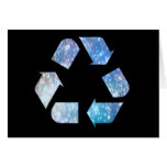 Cool Recycling Symbol cards