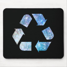 Cool Recycling Symbol Mouse Mats