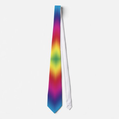 Cool Retro Bright Colours Tie by DigitalCollageShoppe