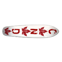 Cool Retro Canada Skateboard Vintage Maple Leaf