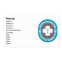 Cool Rheumatologists Club Business Card Templates
