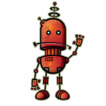 Cool Robot Sam sculpture Photo Cutout