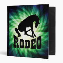 Cool Rodeo 3 Ring Binders