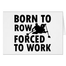 Cool Rowing Designs Cards