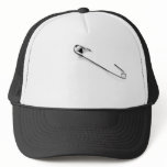 Cool Safety Pin Cap Mesh Hat