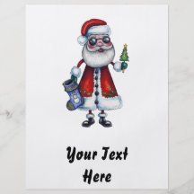 Cool Santa Claus Full Color Flyer