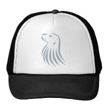 Cool Seal Monk-Swish Icon Logo Style Trucker Hats