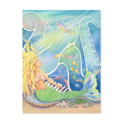 Cool SeaSessions Post Card by BarbaraBayerArt