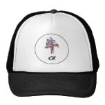 Cool Simple Elegant Chinese Zodiac Sign Ox Trucker Hat