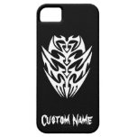 Cool Simple Elegant Classic Black White Tribal iPhone 5 Cover