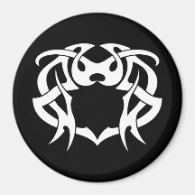 Cool Simple Elegant Classic Black White Tribal Fridge Magnet