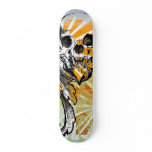 Cool Skull and Graphics You Can Customize Custom Skate Board