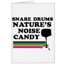Cool snare drum musical instrument designs cards