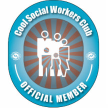 Cool Social Workers Club Photo Cutout