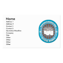Cool Soil Scientists Club Business Card